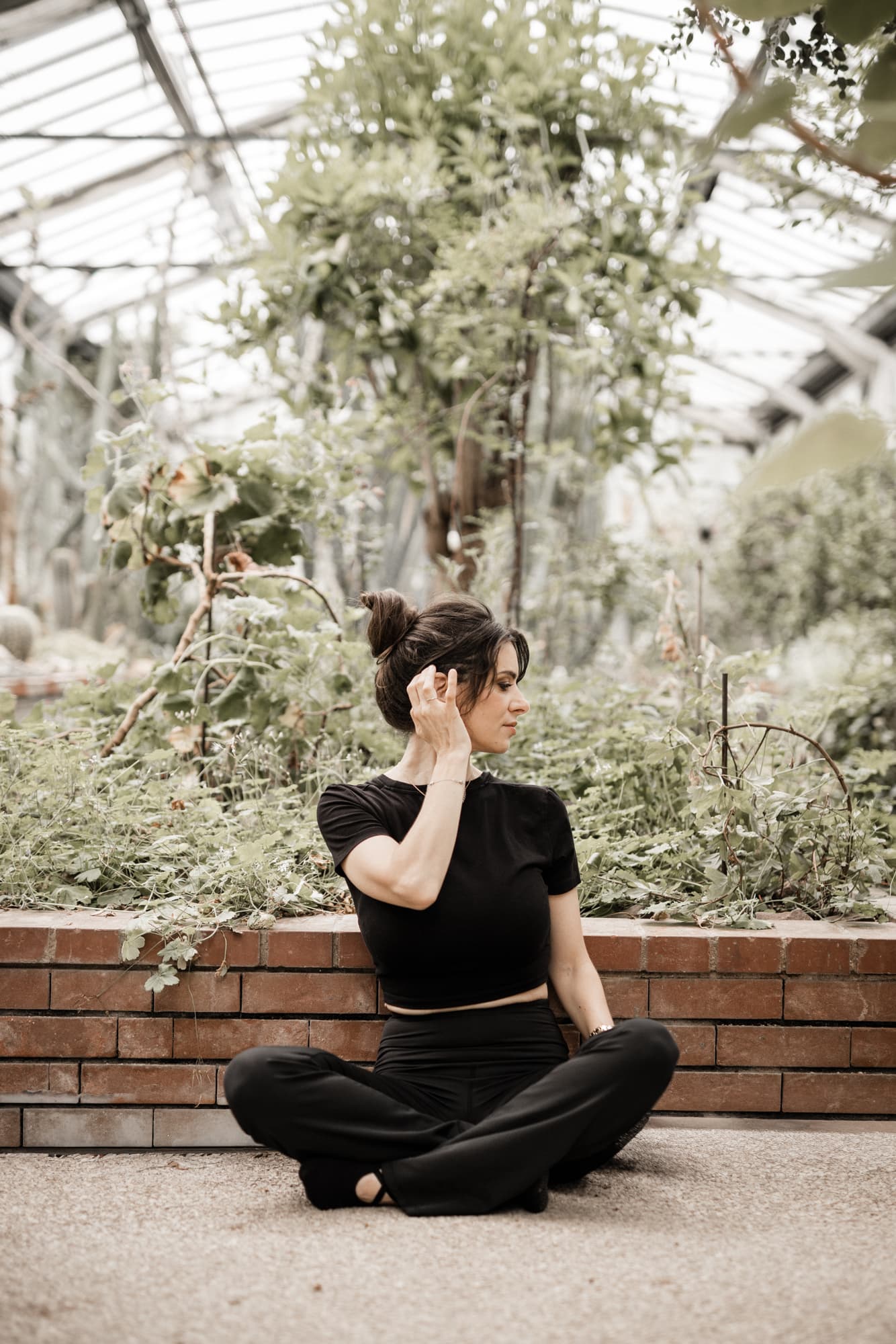 Virginie Marie Lafon, position de respiration consciente
